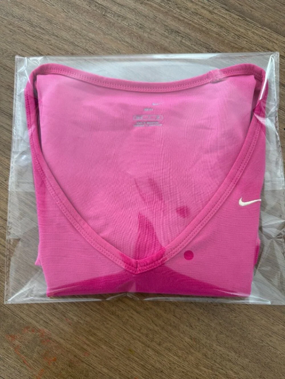 Nike Fit-Dry Women's Pink Athletic Tank Top No Built-In Bra - Size Small